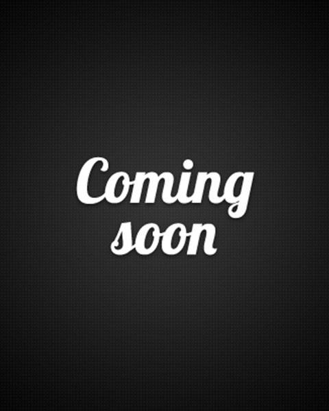 Coming soon, black image with white text
